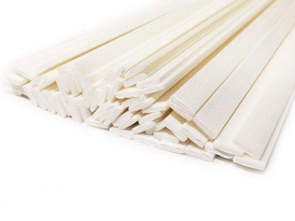 Plastique baguettes de soudure ABS 8x2mm Plat Blanc 1kg barres top | az-reptec